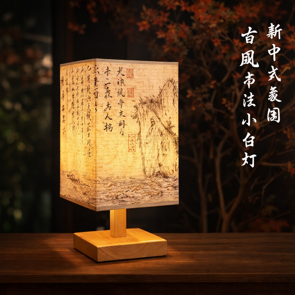 Calligraphy lamp