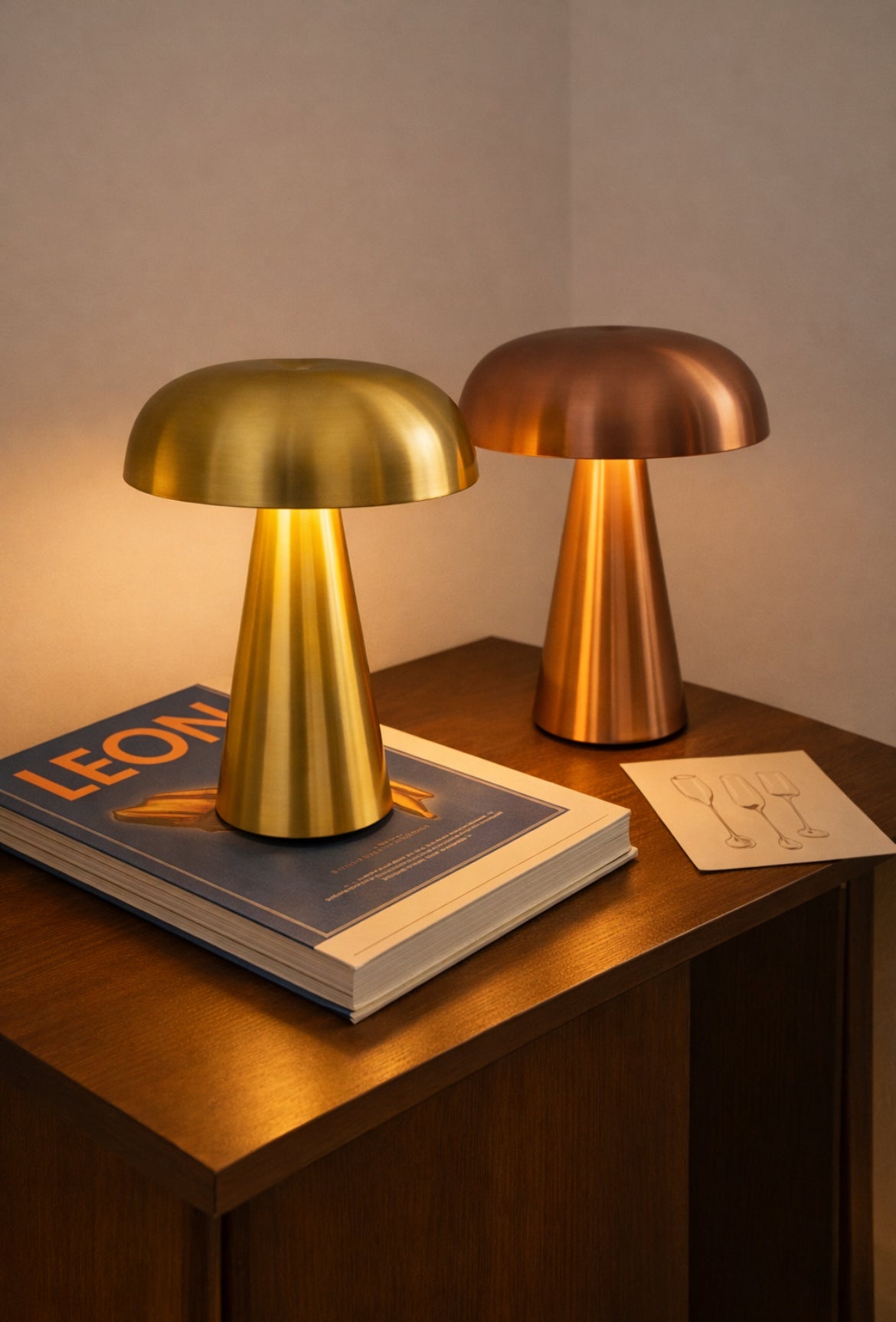 Japandi table lamp