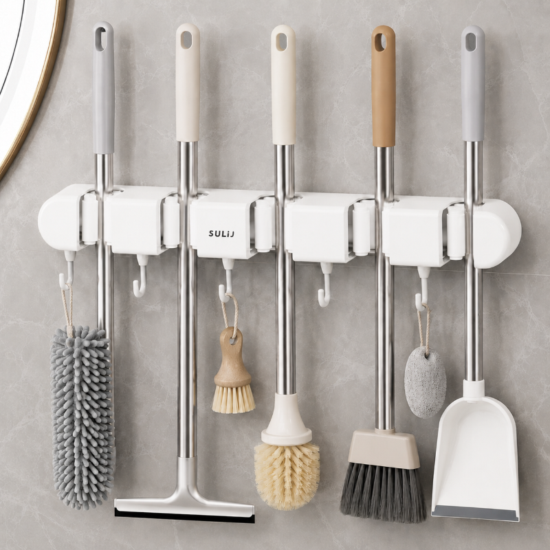 Easy Grip™ 'Cleaning Tools in its place'